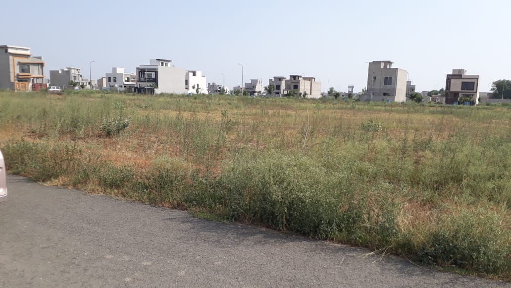 Facing Park 1 Kanal  Residential Plot DHA  Phase 9 Prism  For Sale At Populated Place Plot # A 384