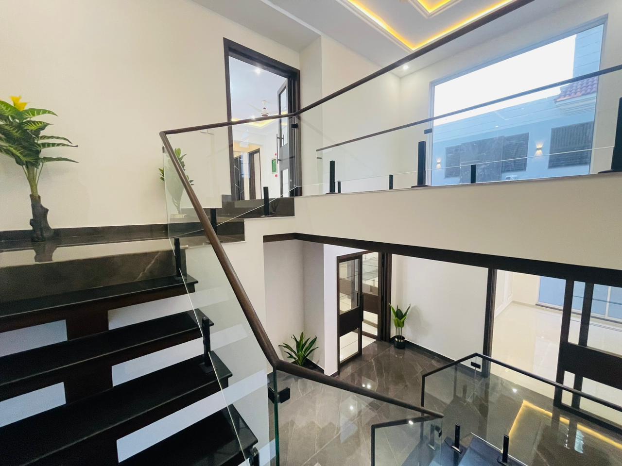 1 Kanal Double Height Lounge Brand New House For Sale  DHA Phase 6 D Block